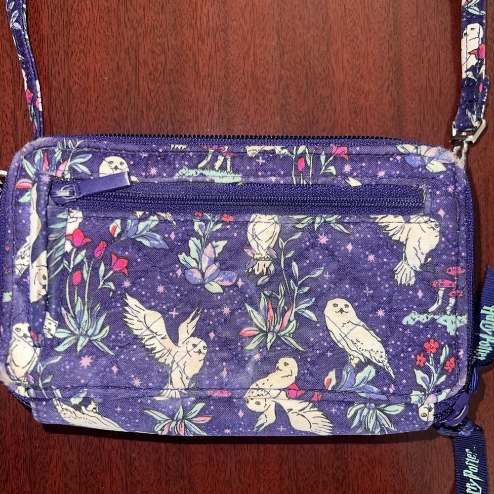 Vera Bradley Harry Potter Print Crossbody Bag in Purple - Picture 3 of 6